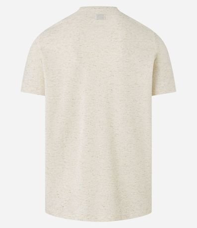 Remera Regular en Algodón con Bordado Floral 8