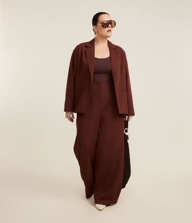 Blusa Musculosa en Poliamida con Breteles Anchos Curve & Plus Size 5