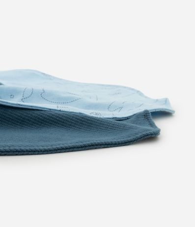 Kit 02 Baberos Infantiles con Estampa Animalitos - Talle único 3