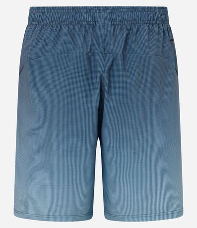 Bermuda Deportiva de Cuadros y Degrade en Barra 3