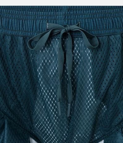 Bermuda Deportiva de Cuadros y Degrade en Barra 2