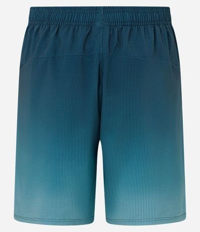 Bermuda Deportiva de Cuadros y Degrade en Barra 3