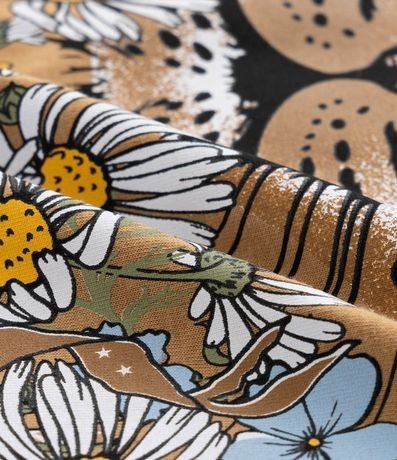 Remera Alargada en Algodón con Estampa Leopardo  Curve & Plus Size 7