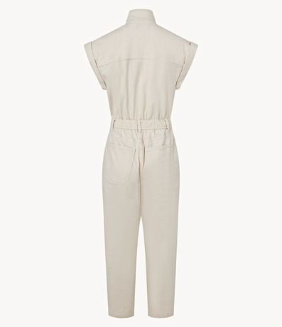 Mono en Sarga sin Manga con Botón Doble 6