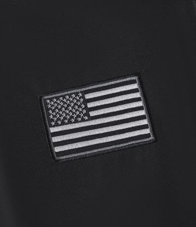 Campera Bomber en Microfibra con Estampa de la Nasa 8
