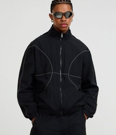 Campera Deportiva Basketball con Hilo Reflectante