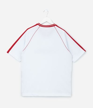 Remera Infantil Deportiva con Estampa Lettering y Tecnologia Dry Tam - 5 A 14 años 2