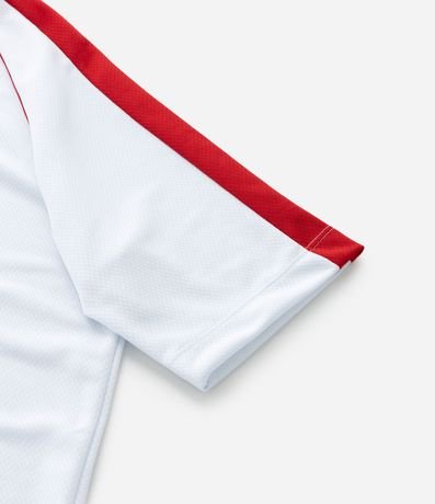 Remera Infantil Deportiva con Estampa Lettering y Tecnologia Dry Tam - 5 A 14 años 4