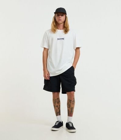 Bermuda Cargo Lisa en Tejido Tecnológico