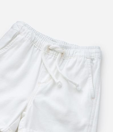 Bermuda Infantil en Sarga con Bajo Plegado - Talle 1 a 4 años 9