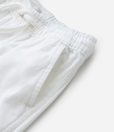 Bermuda Infantil en Sarga con Bajo Plegado - Talle 1 a 4 años 6