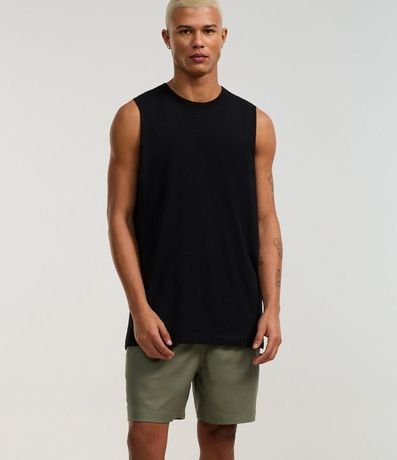 Bermuda en Tela con Cáñamo y Bolsillos 4