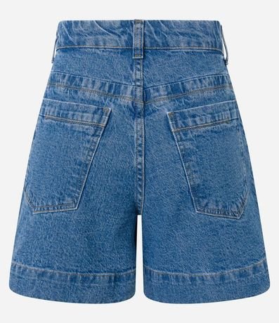 Short Regular en Jeans con Pespunte Contrastante y Bolsillo Cuchillo 6