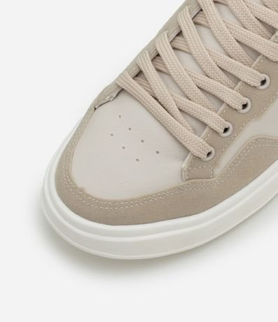 Championes Court en PU con Suela Bold y Detalles en Recortes 4