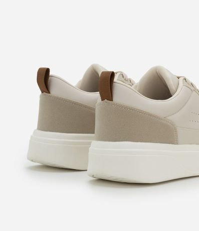 Championes Court en PU con Suela Bold y Detalles en Recortes 5