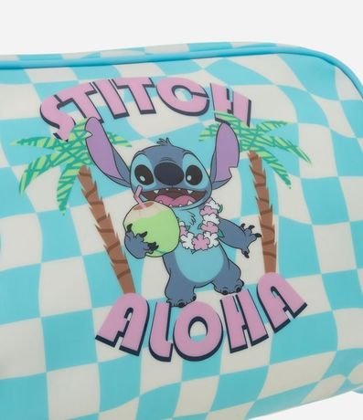 Neceser Rectangular con Estampa de Stitch en la Playa 6