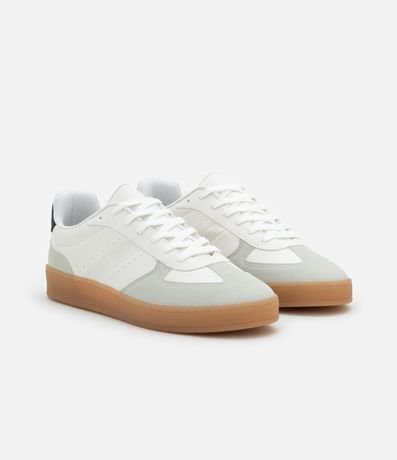 Championes Court Sintético con Recortes Efecto Gamurza   y Suela Latex 2