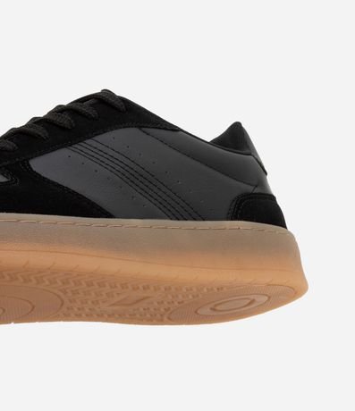 Championes Court Sintético con Recortes Efecto Gamurza   y Suela Latex 3