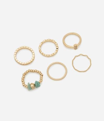 Kit 06 Anillos en Diferentes Formatos