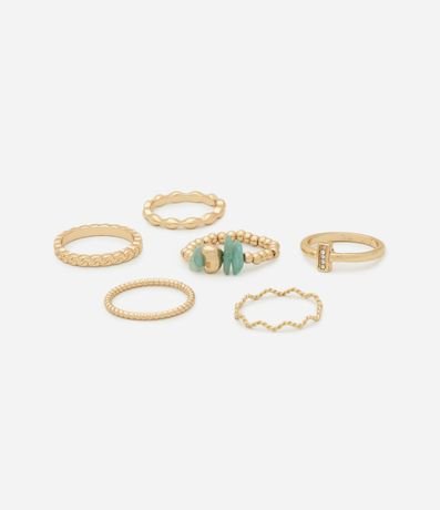 Kit 06 Anillos en Diferentes Formatos 2