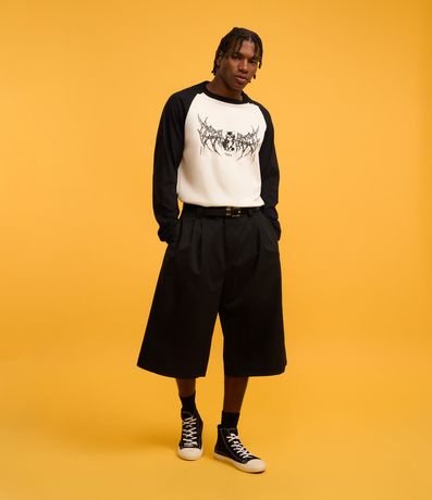 Remera Comfort en Algodón con Estampa de Gato 2