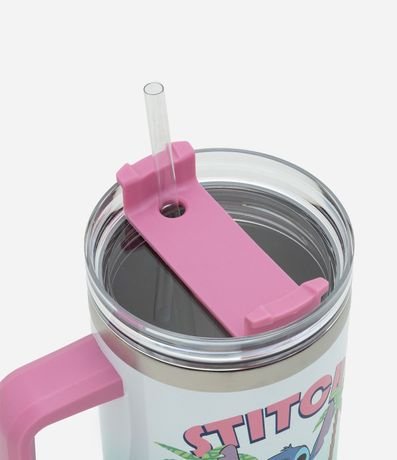 Vaso Térmico con Pajita de Stitch 1,2L 3