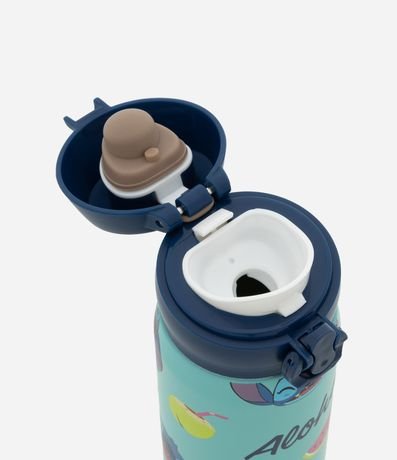 Botella Térmica con tapa de botón Estampa de Stitch 450ml 2