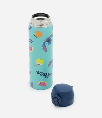 Botella Térmica con tapa de botón Estampa de Stitch 450ml 3