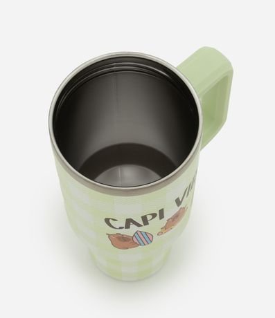 Vaso Térmico en Metal con Estampado Capivara Summer 3