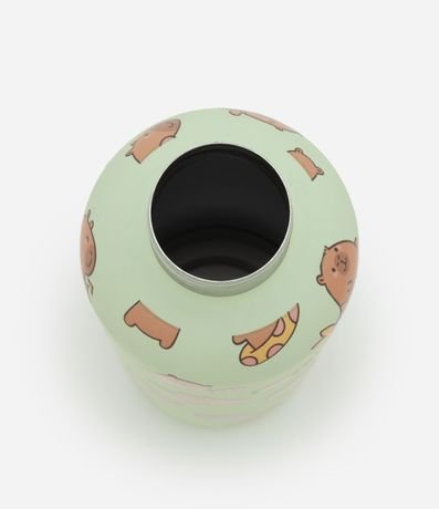 Botella en Metal con Estampado de Carpinchos 1L 2