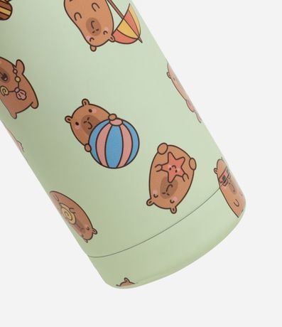 Botella en Metal con Estampado de Carpinchos 1L 5