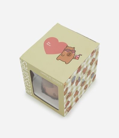 Taza de Cerámica con Formato de Carpincho 3