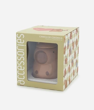 Taza de Cerámica con Formato de Carpincho 4