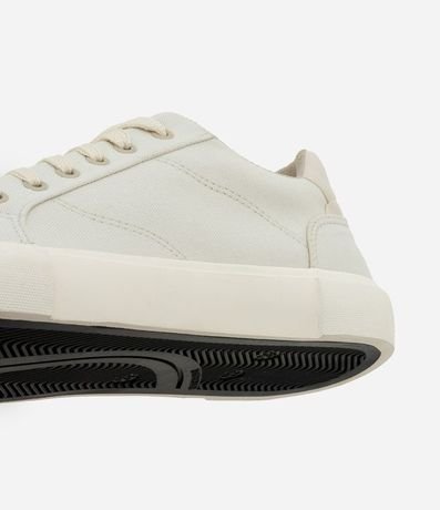 Championes Casuales en Canva con Cordones 3