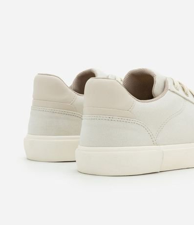 Championes Casuales en Canva con Cordones 5