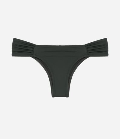 Bikini Bombacha en Microfibra con Lateral Drapeada