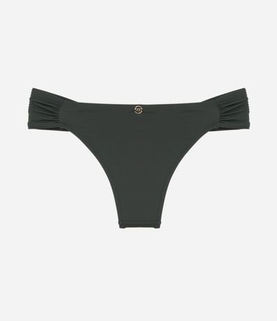 Bikini Bombacha en Microfibra con Lateral Drapeada 2