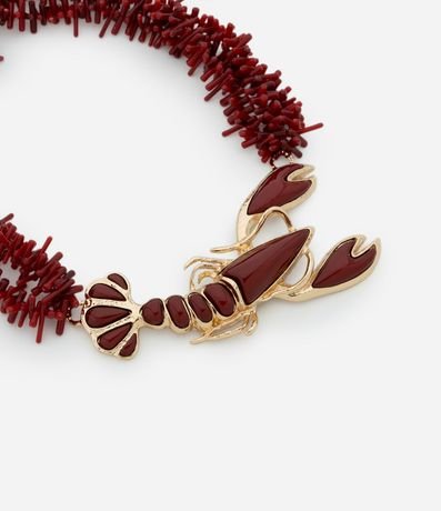 Maxi Collar con Gravas y Colgante de Trancadero Esmaltado 2