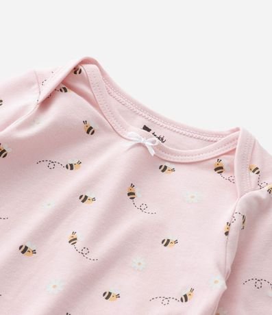 Body Infantil con Estampa Mini Abejas - Talle RN a 18 meses 6