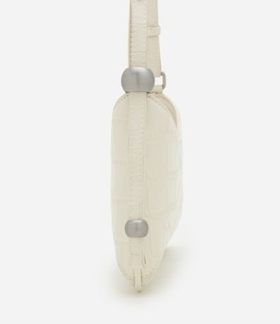 Cartera Baguette en PU con Textura Crocco 2