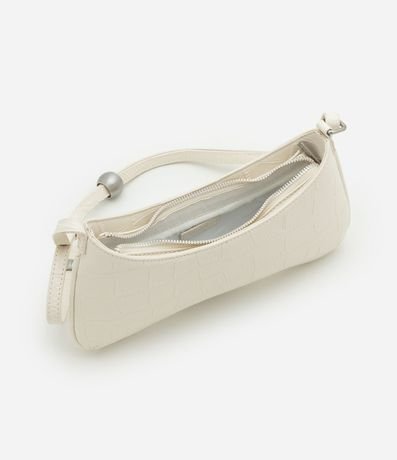 Cartera Baguette en PU con Textura Crocco 4