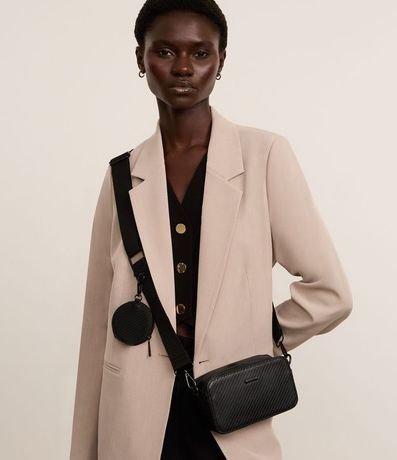 Camera Bag con Asa Transversal y Porta Monedas