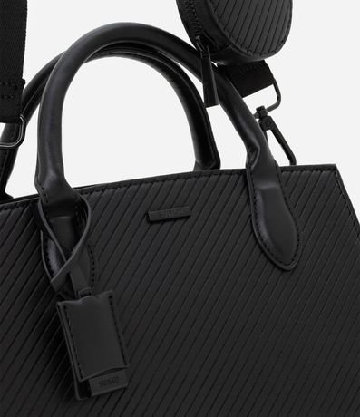 Cartera Satchel en PU con Asa Larga Desmontable y Porta Monedas 5