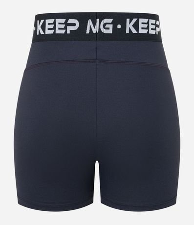 Bermuda Crossfiteira en Microfibra con Cintura Elástica Keep Moving 2