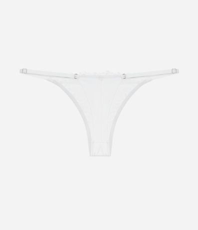 Bombacha Colaless Hilo Doble en Encaje 6