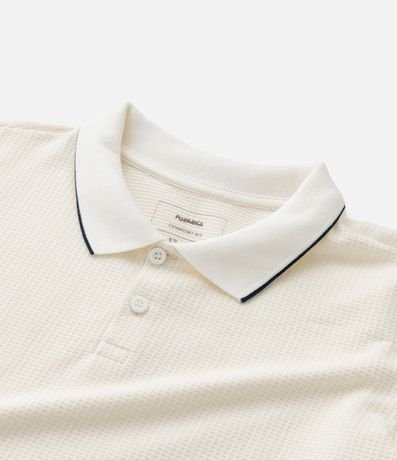 Remera Polo Infantil Texturizada - Talle 5 a 14 años 6