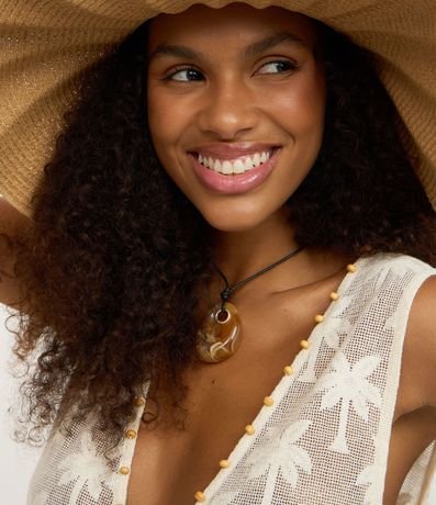 Salida de Playa Kimono con Bordado Palmeras 3