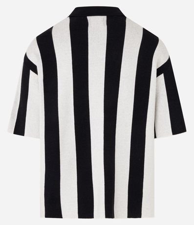 Remera Boxy en Punto con Estampa Futebol 3