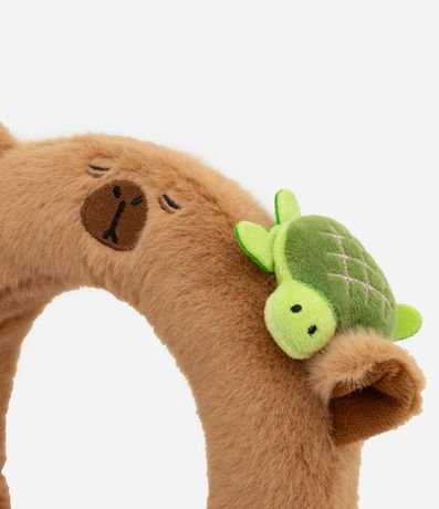 Vincha Infantil con Bordado Carpincho y Tortuga - Talle único 3