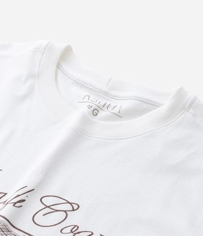 Remera Alargada con Estampa Amalfi Coast Curve Plus Size 6